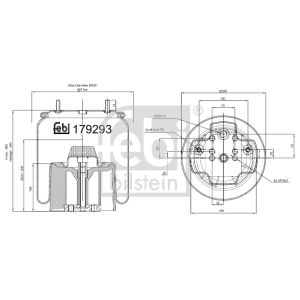 Ilmajousipalkeet FEBI BILSTEIN 179293