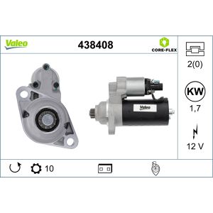 Starter VALEO 438408