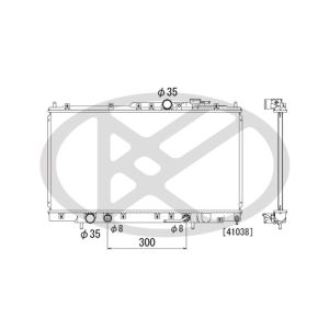 Raffreddatore motore KOYORAD PL030848