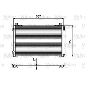 Condenseur (climatisation) VALEO 814097