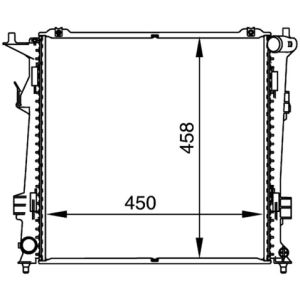 Arrefecedor do motor MAHLE CR 1367 000P