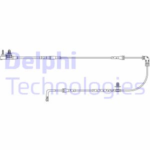 Contatto di avvertimento, usura delle pastiglie dei freni DELPHI LZ0319