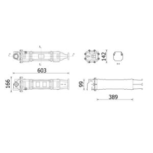 Radiator, uitlaatgasrecirculatie MAHLE CE 48 000P