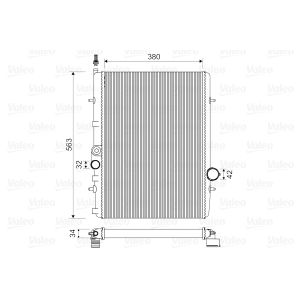 Raffreddatore motore VALEO 732906