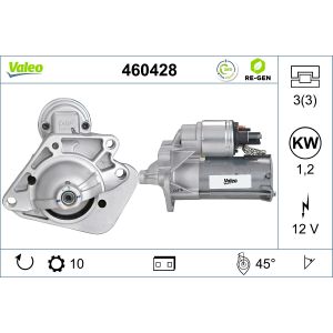 Motor de arranque VALEO 460428