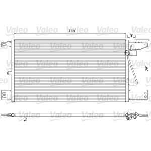 Condenseur (climatisation) VALEO 815065