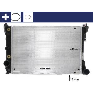 Arrefecedor do motor MAHLE CR 988 000S