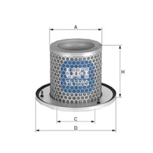 Sekundärluftfilter UFI 27.A39.00