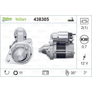 Startti VALEO ORIGINS NEW STOP&START VALEO 438305