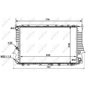 Kühler, Antriebsbatterie NRF 51318