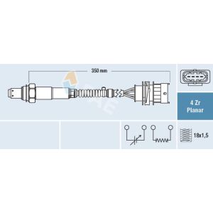 Sonda lambda FAE 77498
