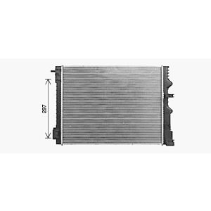 Radiador de motor AVA COOLING RT2667