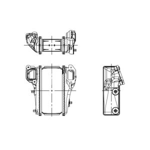 Ladeluftkühler NRF 309109