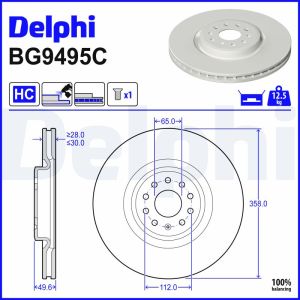 Disco de travão DELPHI BG9495C