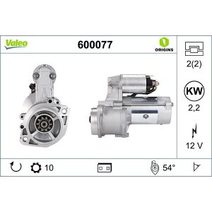 Arrancador VALEO 600077