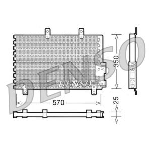 A/C-kondensor DENSO DCN01001