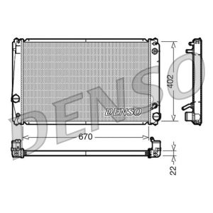 Arrefecedor do motor DENSO DRM50052
