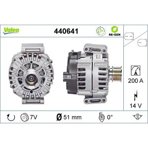Alternador VALEO 440641
