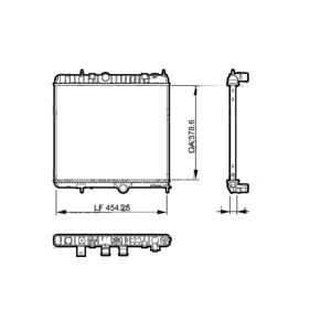 Motorkühler AKS DASIS 060048N