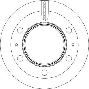 Disco de freno TRW DF6297S