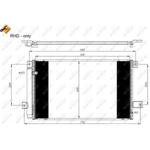 A/C-kondensor NRF 35629