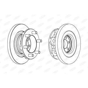 Disco de freno BERAL BCR313A