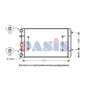 Motorkühler AKS DASIS 040004N