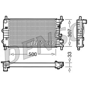 Moottorin jäähdytin DENSO DRM10024