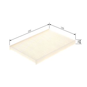Innenraumfilter BOSCH 1 987 431 211
