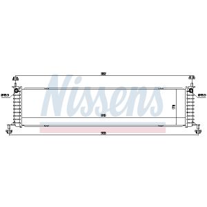 Radiateur moteur AVA COOLING TE2003
