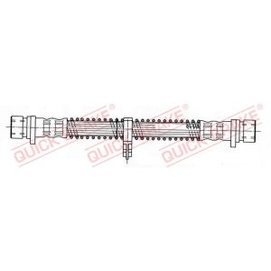 Remleiding QUICK BRAKE 22.920