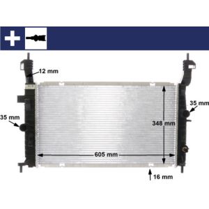 Arrefecedor do motor MAHLE CR 2120 000S