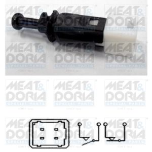 Interruptor, luz de travagem MEAT & DORIA 35033
