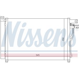 Condensador, aire acondicionado NISSENS 94895