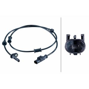 Sensor de velocidad, ABS HELLA 6PU 358 252-451