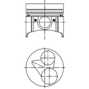 Kolben KOLBENSCHMIDT 40224600