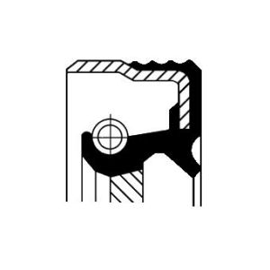 Vedante de óleo, transmissão automática CORTECO 49451321