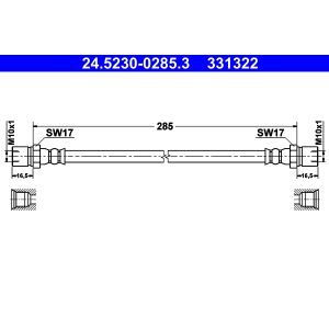 Remleiding ATE 24.5230-0285.3