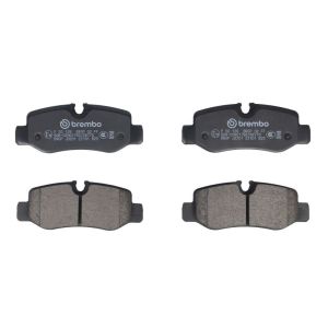 Conjunto de pastilhas de travão BREMBO P 50 126, atrás
