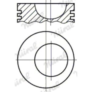 Kolben NÜRAL 87-319000-10