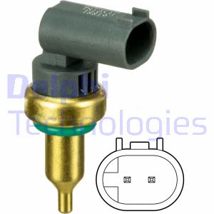 Sensor, temperatura de refrigerante DELPHI TS10531