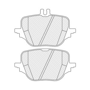 Conjunto de pastilhas de travão FERODO FDB5593