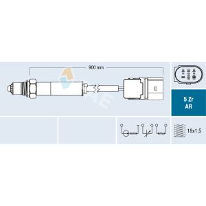 Sonda lambda FAE 75155