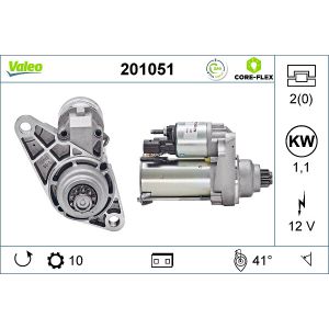 Starter VALEO 201051