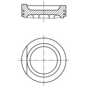 Mäntä MAHLE 034 76 02