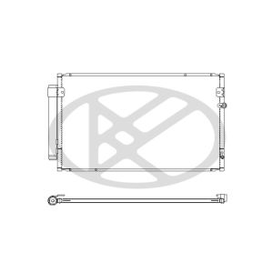 A/C-kondensor KOYORAD CD010238M0A
