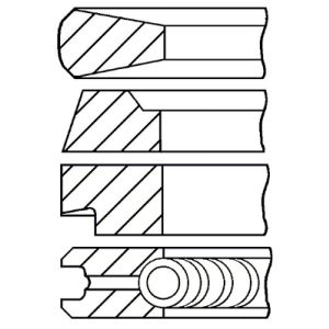 Kolbenringsatz GOETZE 08-174600-10