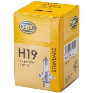 Lâmpada Halogen HELLA H19 Standard 12V, 60/55W, 1 peça