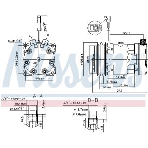 Klimakompressor NISSENS 89518