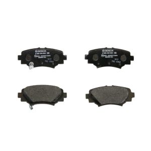 Conjunto de pastilhas de travão BOSCH 0 986 494 803, atrás